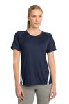 sport-tek lst351 ladies colorblock posicharge ® competitor™ tee Front Thumbnail