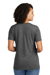 allmade al2303 women's recycled blend v-neck tee Back Thumbnail