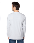 threadfast apparel 100ls unisex ultimate cvc long-sleeve t-shirt Back Thumbnail
