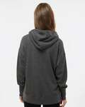 MV Sport W23720 Women's French Terry Hooded Sweatshirt Back Thumbnail