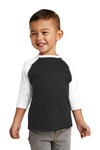 Rabbit Skins RS3330 Toddler Baseball T-Shirt Front Thumbnail