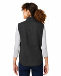 north end ne714w ladies' aura sweater fleece vest Back Thumbnail