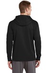 sport-tek st238 sport-wick ® fleece full-zip hooded jacket Back Thumbnail