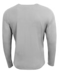 A4 N3532 Unisex Airflex Long-Sleeve Raglan T-Shirt Back Thumbnail