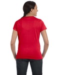 Hanes SL04 Ladies Nano-T ® Cotton T-Shirt Back Thumbnail