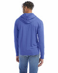 comfortwash by hanes gdh280 unisex jersey hooded sweatshirt Back Thumbnail