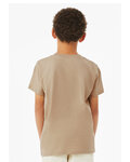 bella + canvas 3001y youth jersey t-shirt Back Thumbnail