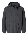 Burnside B3600 Mens' Polar Fleece Quarter-Zip Pullover Front Thumbnail