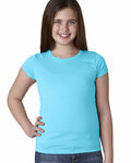 Next Level N3710 Youth Girls’ Princess T-Shirt Front Thumbnail
