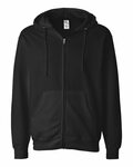 independent trading co. ss4500z midweight full-zip hooded sweatshirt Front Thumbnail