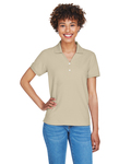Devon & Jones D100W Ladies' Pima Piqué Y-Collar Polo Front Thumbnail