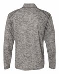 badger sport 4172 tonal blend 1/4 zip Back Thumbnail