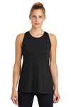 sport-tek lst402 ladies posicharge ® tri-blend wicking tank Front Thumbnail