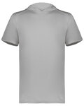 Holloway 222142 Adult Short Sleeve Hoodie Powered by Coolcore Front Thumbnail