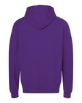 Tultex T320 Fleece Hooded Sweatshirt Back Thumbnail