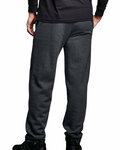 russell athletic 82ansm 80/20 open bottom sweatpant Back Thumbnail