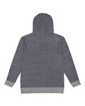 LAT 6779 Harborside Mélange French Terry Hooded Pullover Back Thumbnail