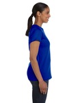 Hanes 5680 Ladies' Essentials Relaxed Fit T-Shirt Side Thumbnail