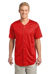 Sport-Tek ST220 PosiCharge ® Tough Mesh Full-Button Jersey Front Thumbnail