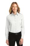 port authority l608 ladies long sleeve easy care shirt Front Thumbnail