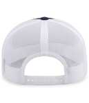 Pacific Headwear PH104S Contrast Stitch Trucker Snapback Back Thumbnail