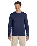 Gildan G644 Adult Softstyle® Long-Sleeve T-Shirt Back Thumbnail