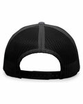 Pacific Headwear 104C Trucker Snapback Back Thumbnail