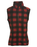 Burnside B3012 Men's Polar Fleece Vest Front Thumbnail
