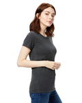 us blanks us100gd ladies' 4.5 oz. short-sleeve garment-dyed jersey crew Side Thumbnail