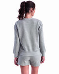 tridri td600 ladies' chill side-zip sweatshirt Back Thumbnail