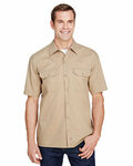 dickies ws675 men's flex relaxed fit short-sleeve twill work shirt Front Thumbnail