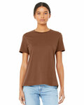 Bella + Canvas B6400 Ladies' Relaxed Jersey Short-Sleeve T-Shirt Front Thumbnail
