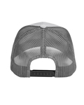 team 365 tt802 by yupoong® adult zone sonic heather trucker cap Back Thumbnail