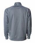 Independent Trading Co. EXP70PTZ Unisex Poly-Tech Full-Zip Track Jacket Back Thumbnail