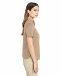 harriton m585w ladies' advantage il short-sleeve work shirt Side Thumbnail