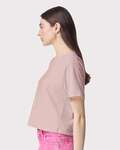 American Apparel 102AM Women's Fine Jersey Boxy Tee Side Thumbnail