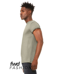 bella + canvas 3004c fast fashion unisex jersey rolled cuff t-shirt Side Thumbnail