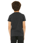 Bella + Canvas 3413Y Youth Triblend Short-Sleeve T-Shirt Back Thumbnail