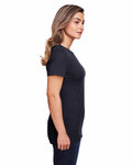 gildan g670l ladies' softstyle cvc t-shirt Side Thumbnail