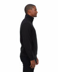 threadfast apparel 320q unisex ultimate fleece quarter-zip sweatshirt Side Thumbnail