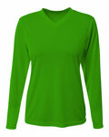 a4 a4nw3425 ladies' long-sleeve sprint t-shirt Front Thumbnail