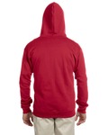 Jerzees 993 Adult 8 oz. NuBlend® Fleece Full-Zip Hooded Sweatshirt Back Thumbnail