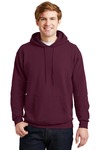 Hanes P170 Unisex Ecosmart® 50/50 Pullover Hooded Sweatshirt Front Thumbnail