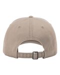 Richardson 326 Brushed Canvas Dad Hat Back Thumbnail