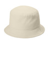 port authority c976 twill short brim bucket hat Front Thumbnail