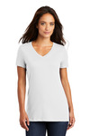 District DM1170L Women's Perfect Weight ® V-Neck Tee Front Thumbnail