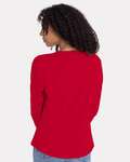 next level 3911nl ladies' relaxed long sleeve t-shirt Back Thumbnail