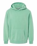 Independent Trading Co. PRM1500Y Youth Midweight Pigment-Dyed Hooded Sweatshirt Front Thumbnail