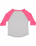 Rabbit Skins RS3330 Toddler Baseball T-Shirt Back Thumbnail