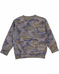 Rabbit Skins 3317 Toddler Fleece Sweatshirt Back Thumbnail